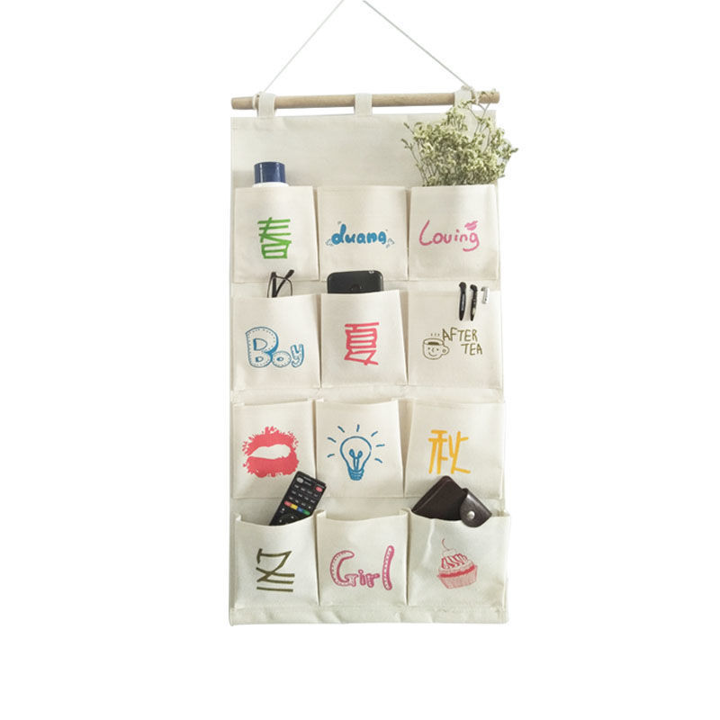 봄, 여름, 가을, 겨울 12포켓 38*73