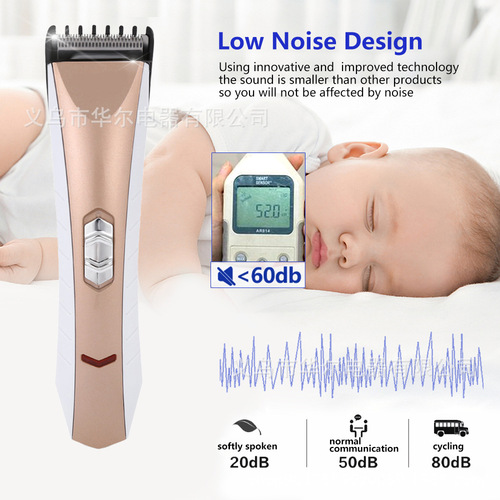 WAIKIL Export and Foreign Trade Mini Portable Home Electric Baby Hair Cutter Electric Razor Shaver