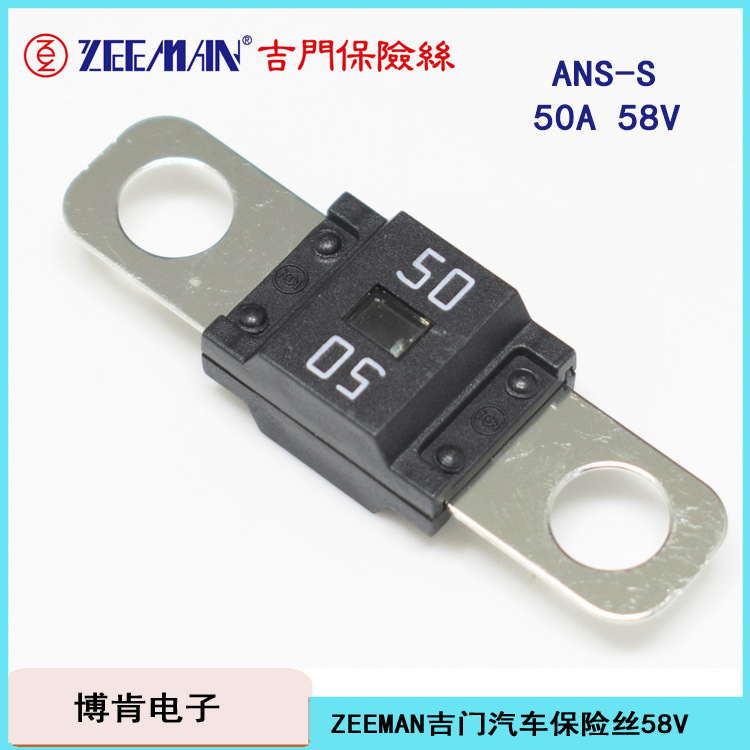Zeeman吉門自動車ヒューズボルト平板式ヒューズANS-S345678100125200A58V|undefined