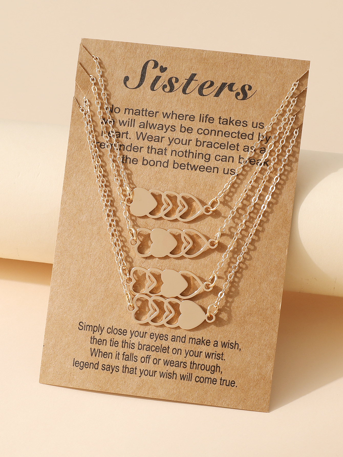 4 사랑 목걸이-금