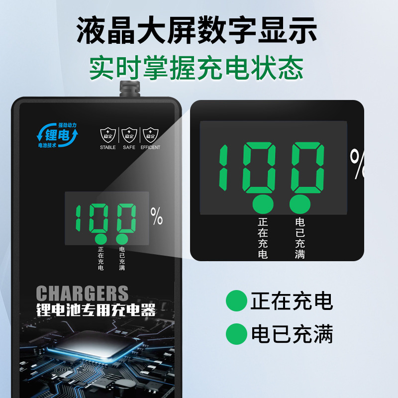 電気自動車バランスカー高齢者スクーターバッテリー充電器12V2Ah24V20Ahメーカー直販|undefined