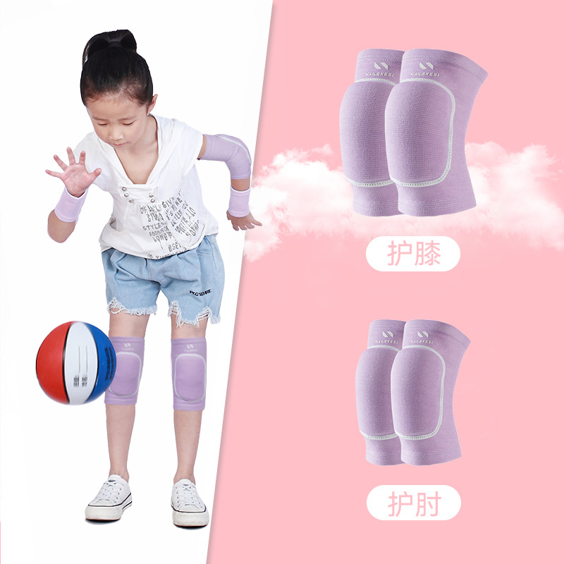 Niños rodillas y codo conjunto de baile baloncesto anti-caída especial rodillas de verano anti-choque conjunto de protección de bicicleta