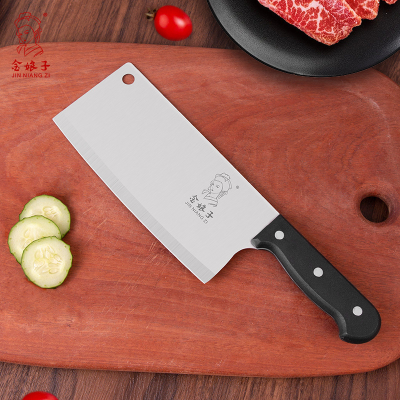 Yangjiang factory household kitchen old-fashioned kitchen knife traditional Chinese meat knife women's lightweight meat cutting knife wholesale