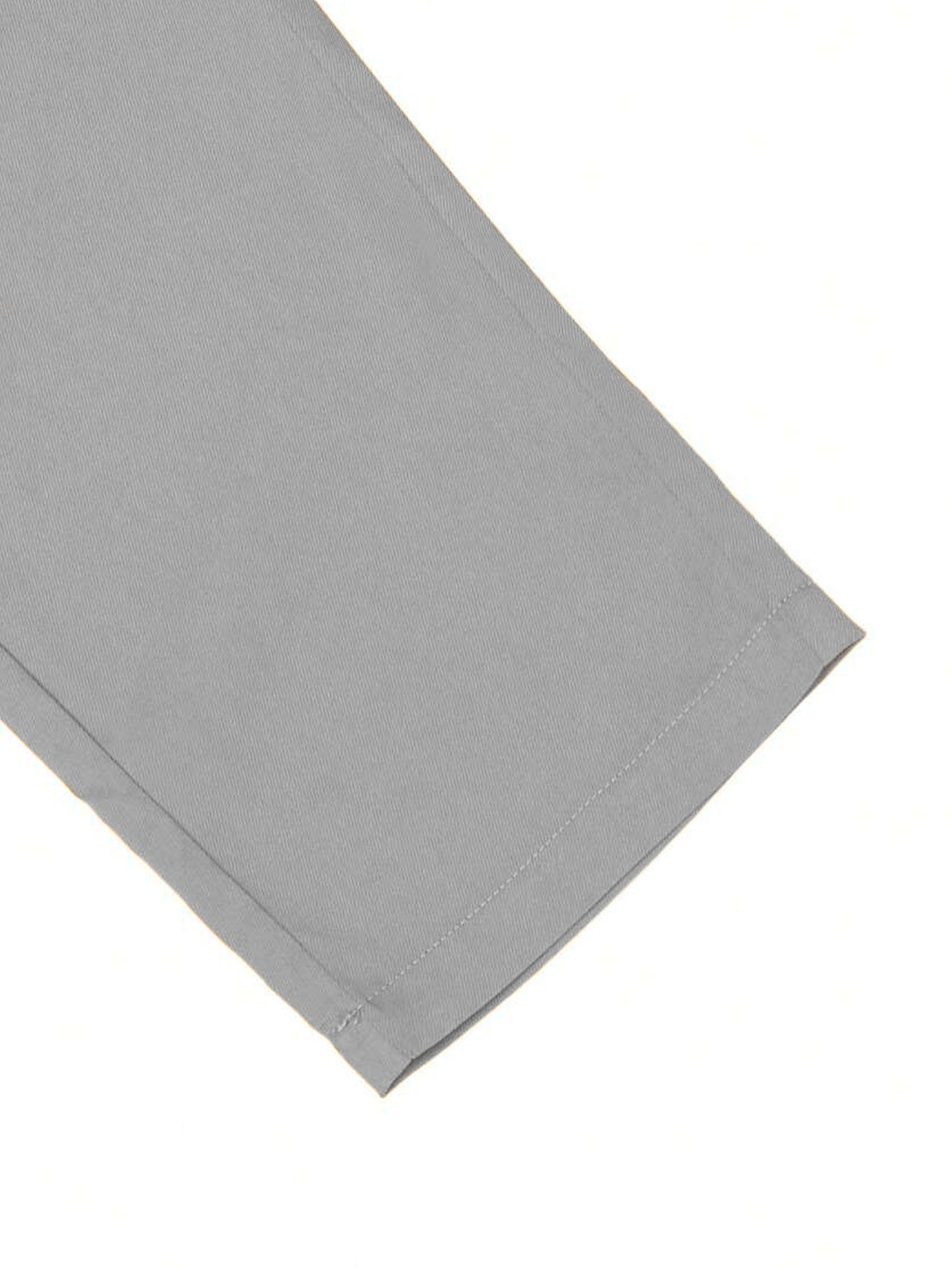 "Klassische Slim-Fit-Freizeithose für Herren mit Lederetikett – Polyester-Komfort für den Alltag in Schwarz, Khaki und Marineblau"_voghion.com