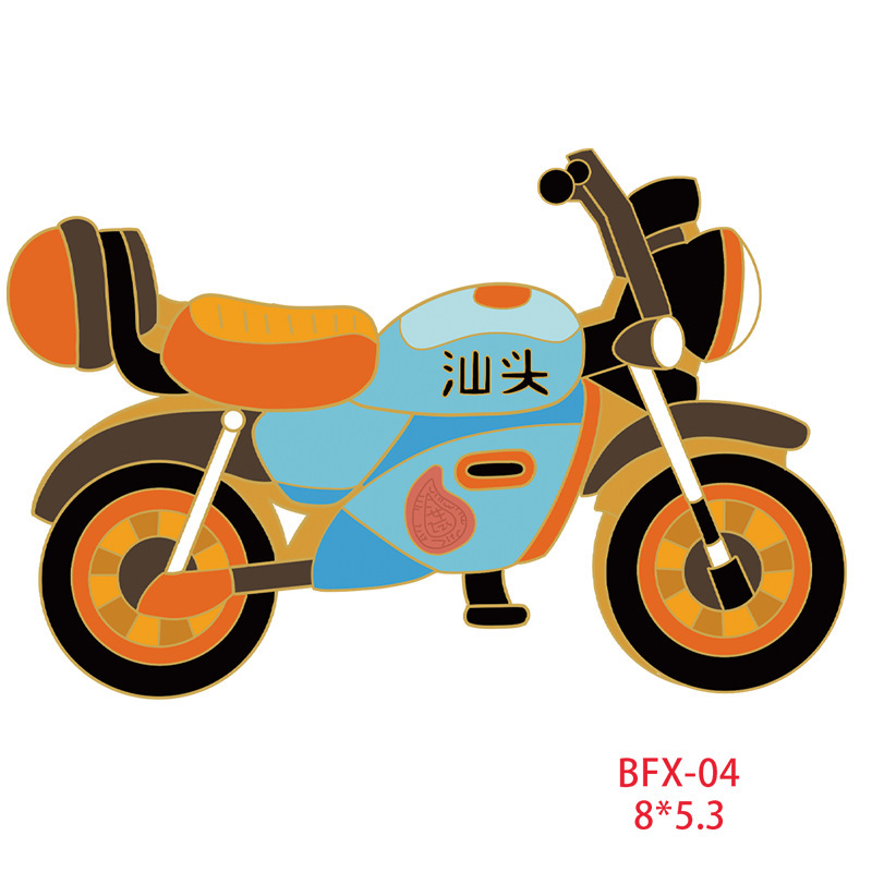 2025新款创意个性文创浮雕款汕头冰箱贴磁吸式高颜值家居厨房装饰|undefined