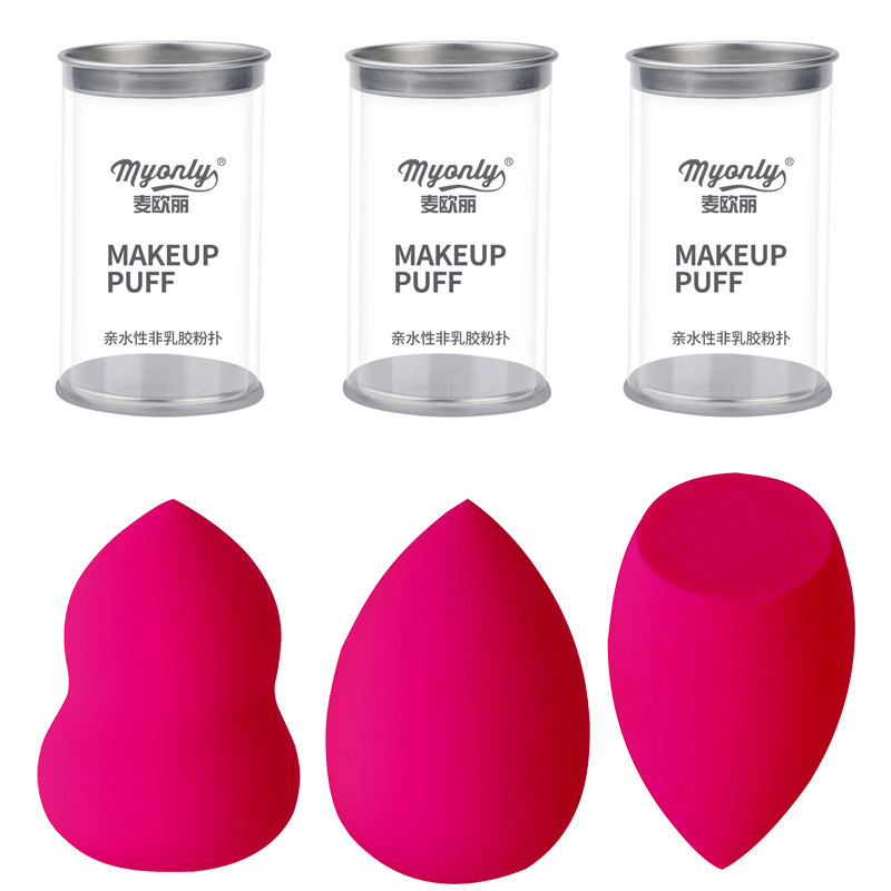 Maioli puff calabaza puff calabaza gota de agua puff maquillaje de huevo esponja puff maquillaje huevo de maquillaje