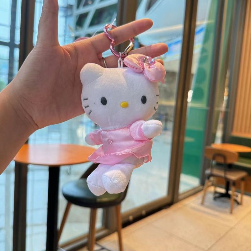 卡通动漫网红明星同款KT猫系列钥匙扣挂件女生背包饰品kt挂饰批发|undefined