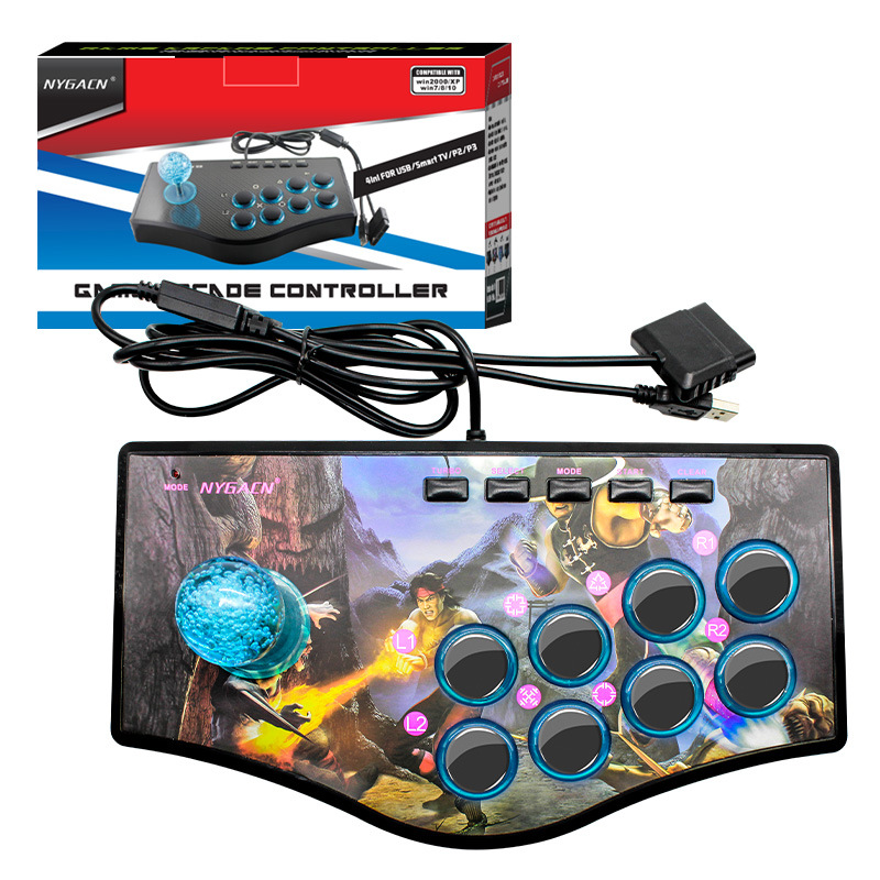 Suministro directo transfronterizo pc ordenador TV proyector P3 Android teléfono móvil con cable boxeo rey juego de arcade rockero venta al por mayor