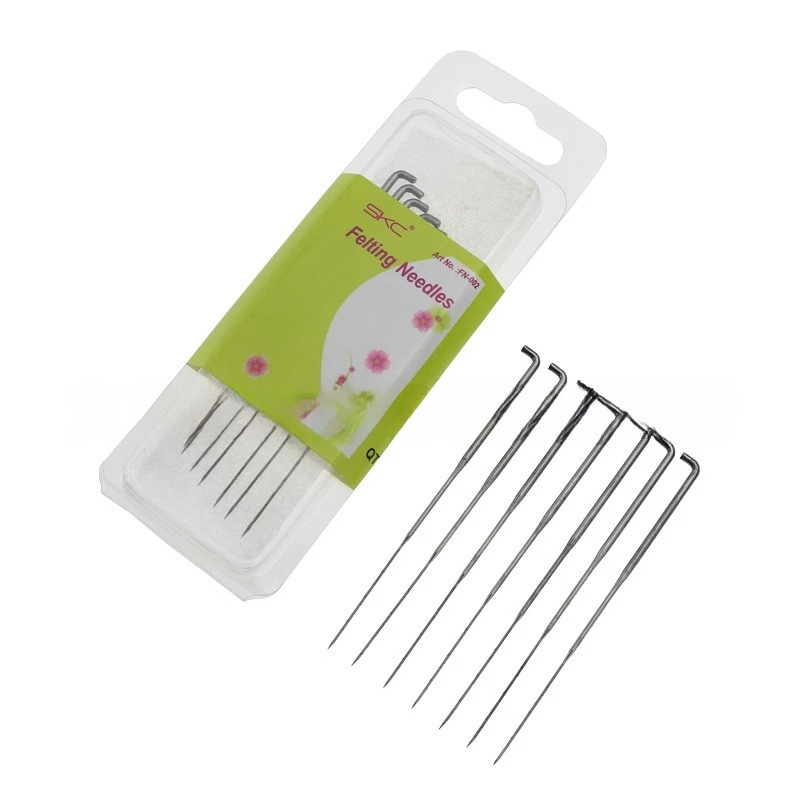 Poke Needle Quick Felt Steel Needle Felt Needle DIY Patchwork Wool Felt 7 Models Skc Hand Sewing Poke Needle Quick Felt Steel Needle Felt Needle DIY Patchwork Wool Felt 7 Models Skc Hand Sewing
