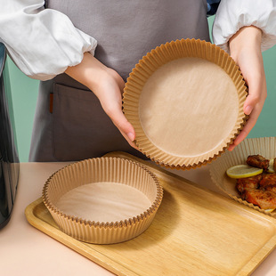 # Air Fryer Paper Plate Tin Oil Paper Baking Special Paper Food Grade Greaseproof Paper Baking Pan Paper Oil-Absorbing Paper Plate