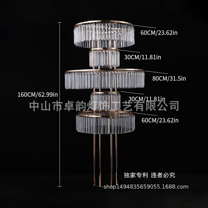 Decoración de boda, guía de carretera de cristal acrílico, soporte de flores de hierro para boda, letrero de escenario, decoración navideña para oficina, adornos de pie