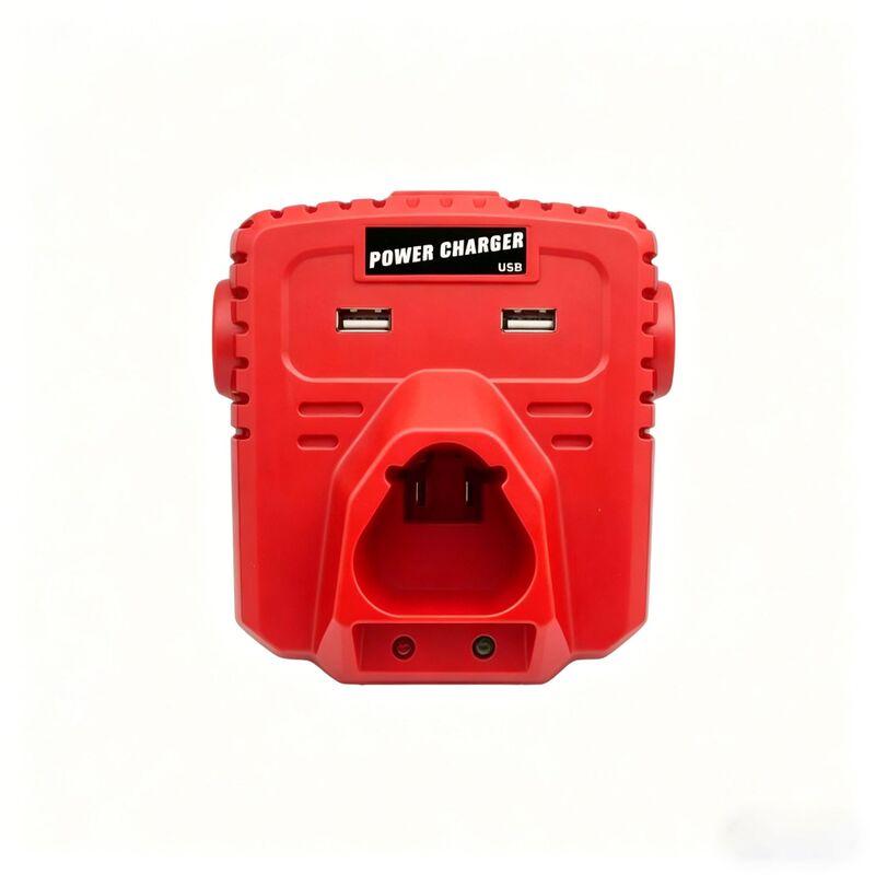 USB Dual Interface Adapter for M12/Milwaukee Power Tool Battery Charger/12V Battery Charger