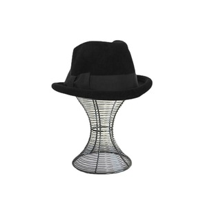 Manufacturer's Ready-made Iron Hat Rack Bronze Black and White Hat Holder Hardware Hat Display Rack Metal Hat Rack