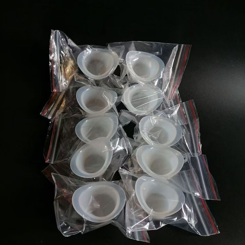 メーカー直販大量スポット速発8ミリリットル乳白シリカゲル洗眼カップ目清潔工具アイマスクカップ蓋|undefined