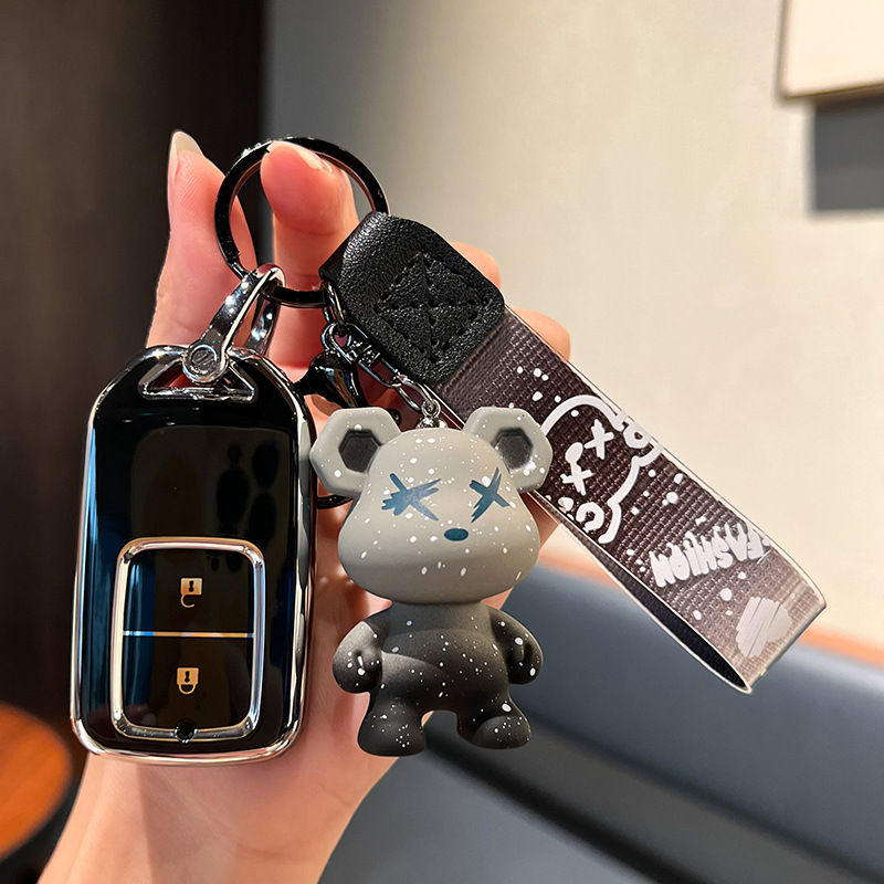 Imágenes aplicables Funda para llaves de coche Nuevo Civic Accord crv de décima generación Binzhi xrv Crown Road Lingpai Fit Shell Hebilla