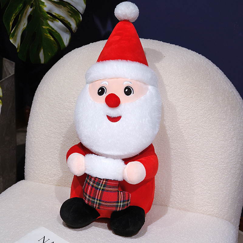 Muñecas de peluche de Santa Claus muñecas de Navidad Nochebuena muñecas para niños muñecas decoraciones mujeres image 7