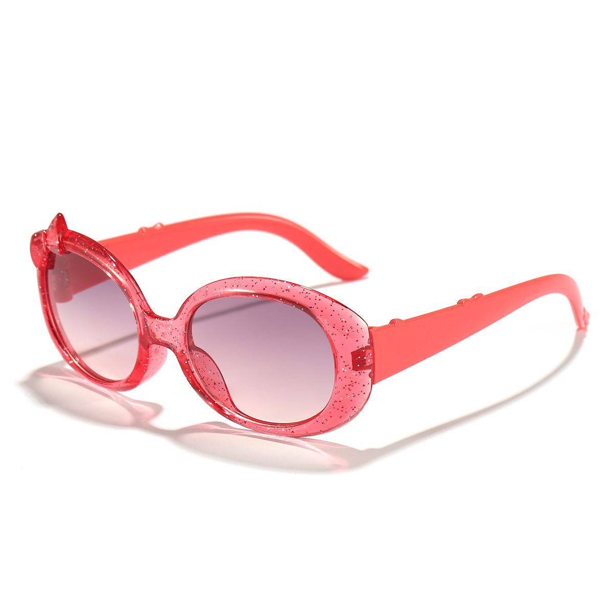 Nuevas gafas de sol para niños a prueba de rayos UV gafas de sol transparentes para niños de moda con arco lindo