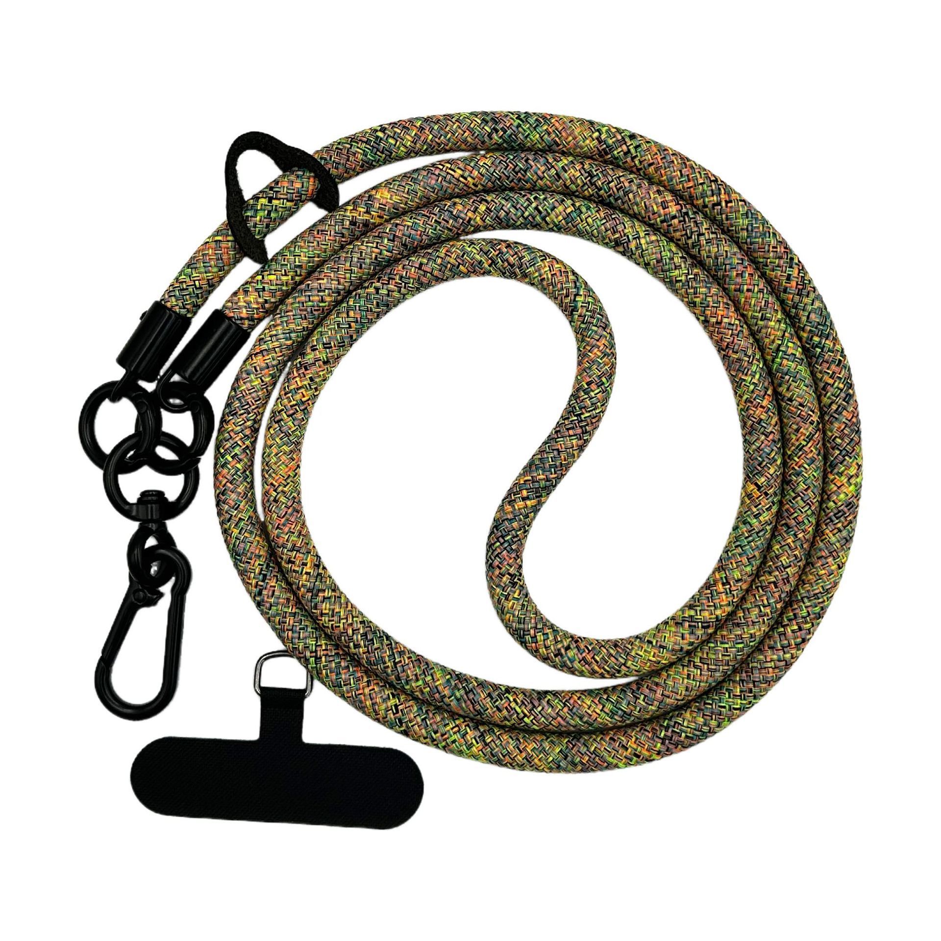 【37#색상] 120cm 조절 불가능한 휴대폰 끈(클립 포함)