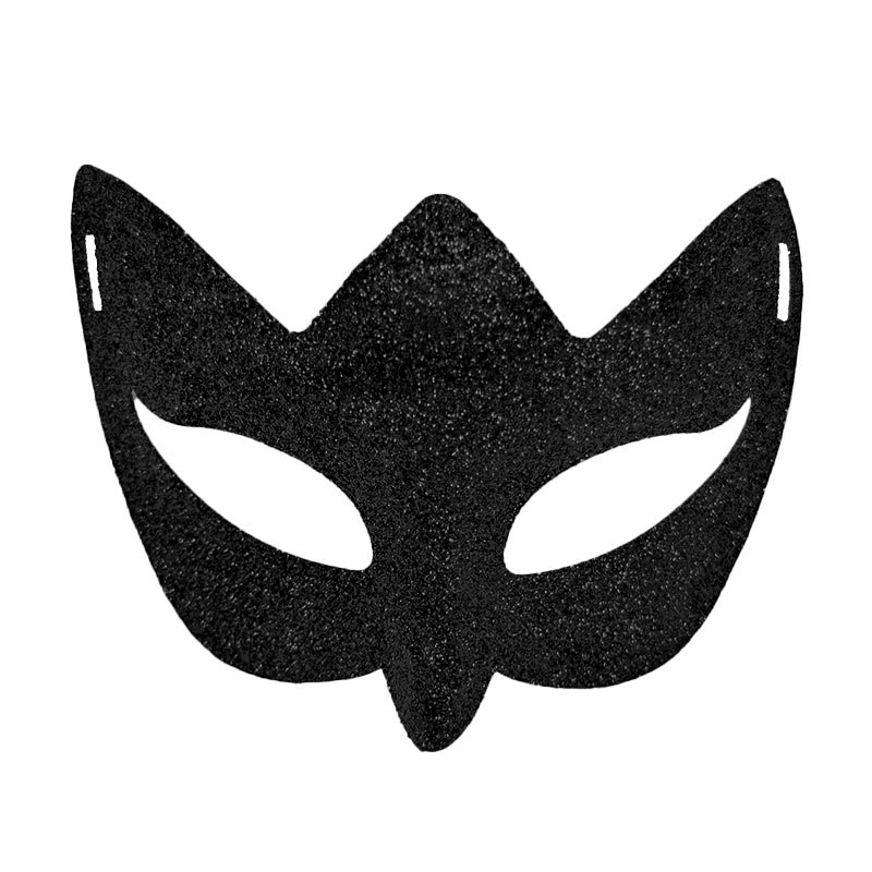 Carnaval máscara de alto valor veneciano máscara de baile polvo brillante esmaltado retrógrado máscara de mitad de cara King Eye Mask