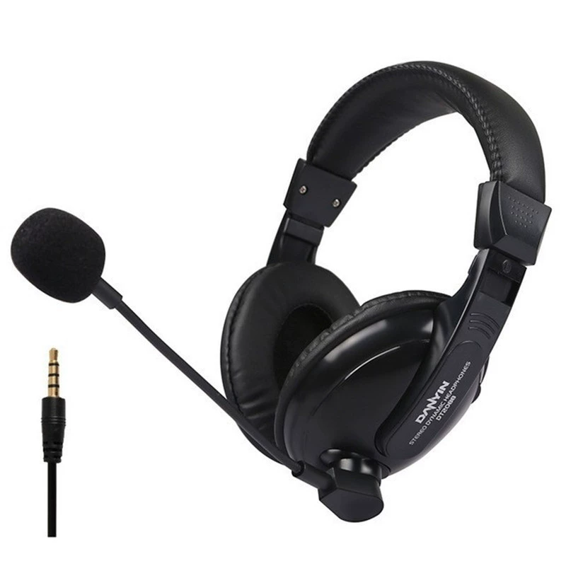 Электронная музыка DT-2088, компьютерная гарнитура для игр, микрофон, глубокие басы, для прослушивания