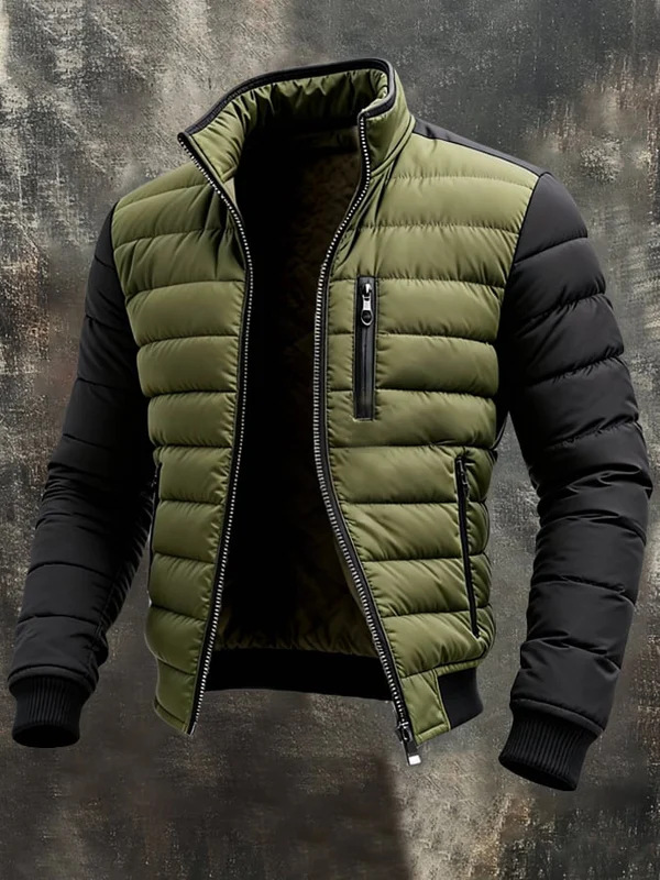 Europa y los Estados Unidos de la nueva explosión de ropa de hombre invierno chaqueta de invierno con chaqueta con capuchón gruesa