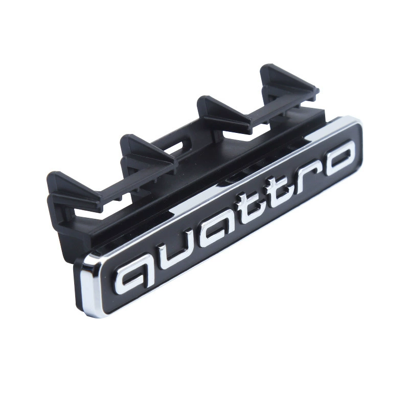 Подходит для Audi A4L/A5/A6L/Q3/Q5 полный привод, декоративный значок Quattro для багажника, улучшенная модель