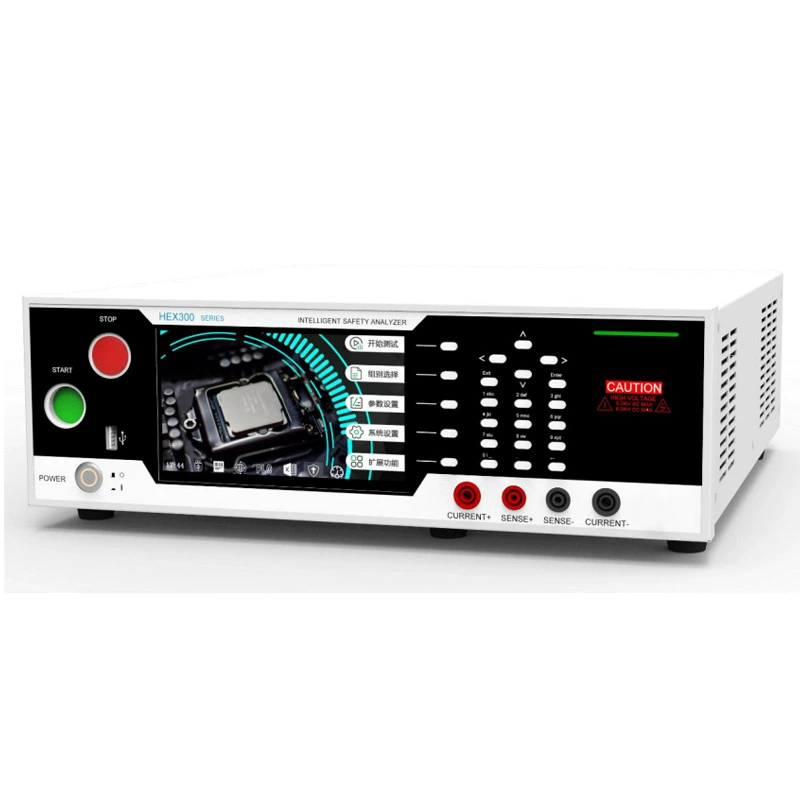 Hisi HEX303/HEX303E Тестер сопротивления заземления большой емкости Тестер проводимости заземления постоянного тока
