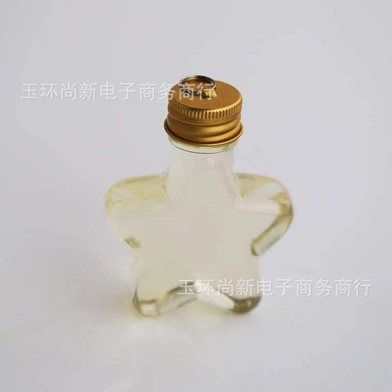 50ml Gingerbread Man Christmas Tree Love Pentagon Star Star Tripper Plastic Bottle Cold Drink Milk Tea Test small capacity