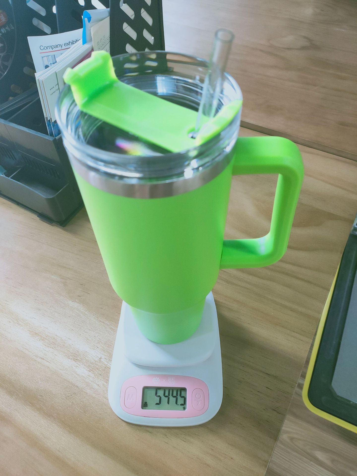 杯子克重实物图