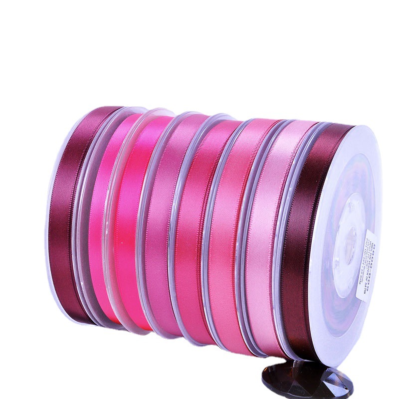 En stock suministro de cinta mate de una sola cara Corea del Sur accesorios para el cabello Cinta Roja hecha a mano material de bricolaje 32mm Yao Ming cinta image 7