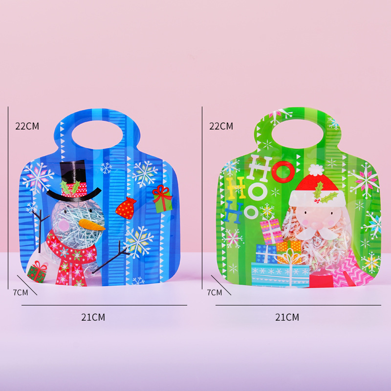 2026 nuevas bolsas de regalo de calcetines de Navidad embalaje de dulces autosuficientes bolsas de regalos de vacaciones creativas bolsas de aperitivos