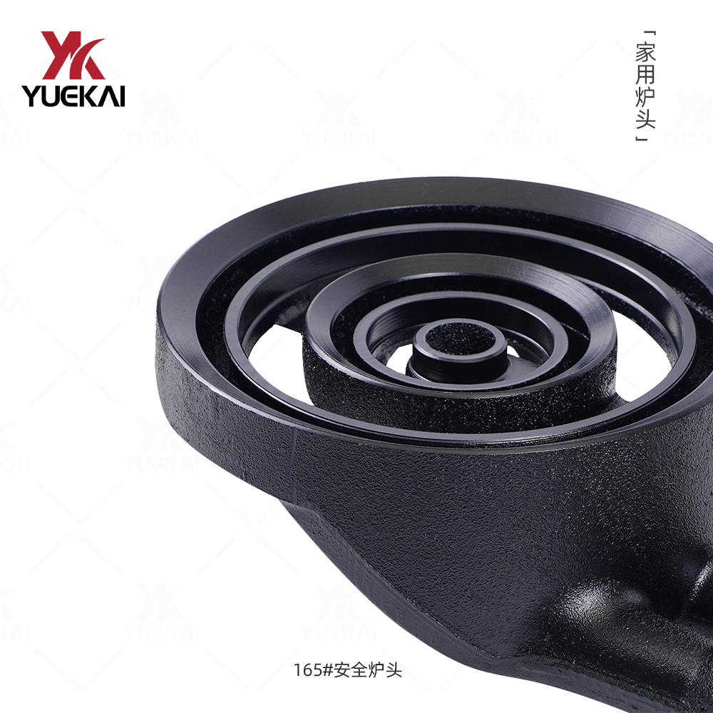 YueKai165# horno de mesa hierro fundido electroforesis horno de hierro fundido material de alta eficiencia de combustión