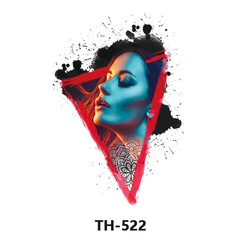 Cross-border exclusive wholesale new half-sleeve tattoo sticker cross animal waterproof tattoo