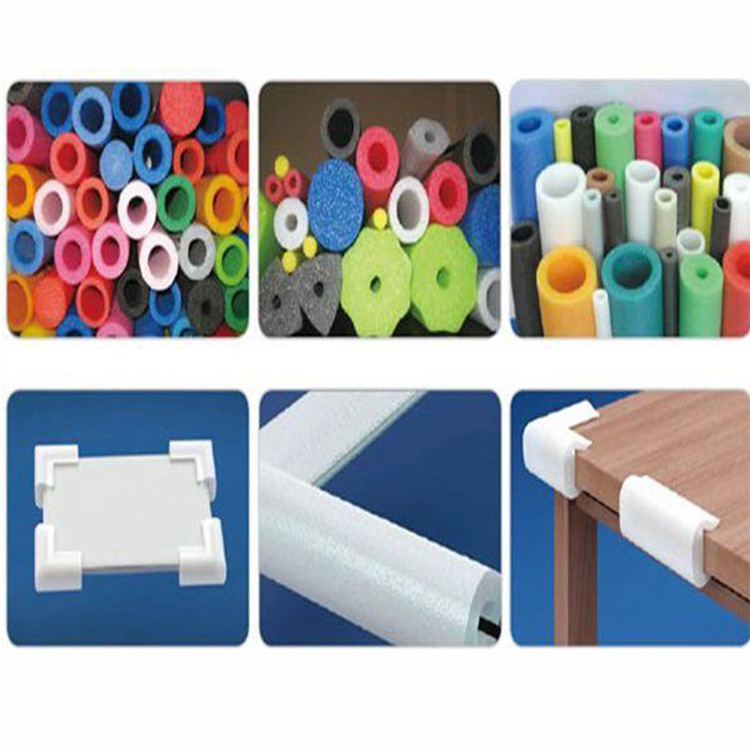 EPE发泡布珍珠棉管材挤出机PE发泡膜设备EPE发泡异型材设备ce认证