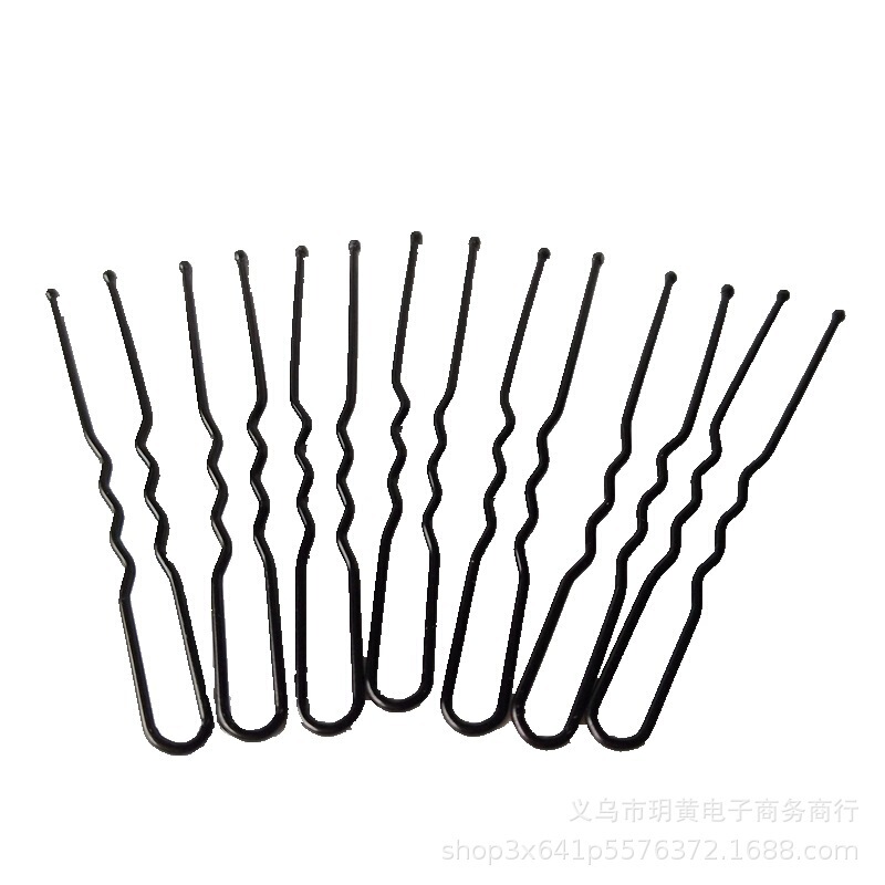 Cross-border Amazon U-shaped clip black hair bride female styling clip hair U-shaped clip factory outlet Cross-border Amazon U-shaped clip black hair bride female styling clip hair U-shaped clip factory outlet
