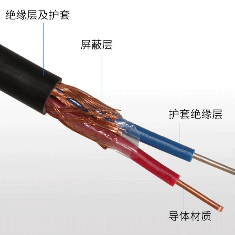 K型耐高温热电偶补偿导线测温线KX补偿线