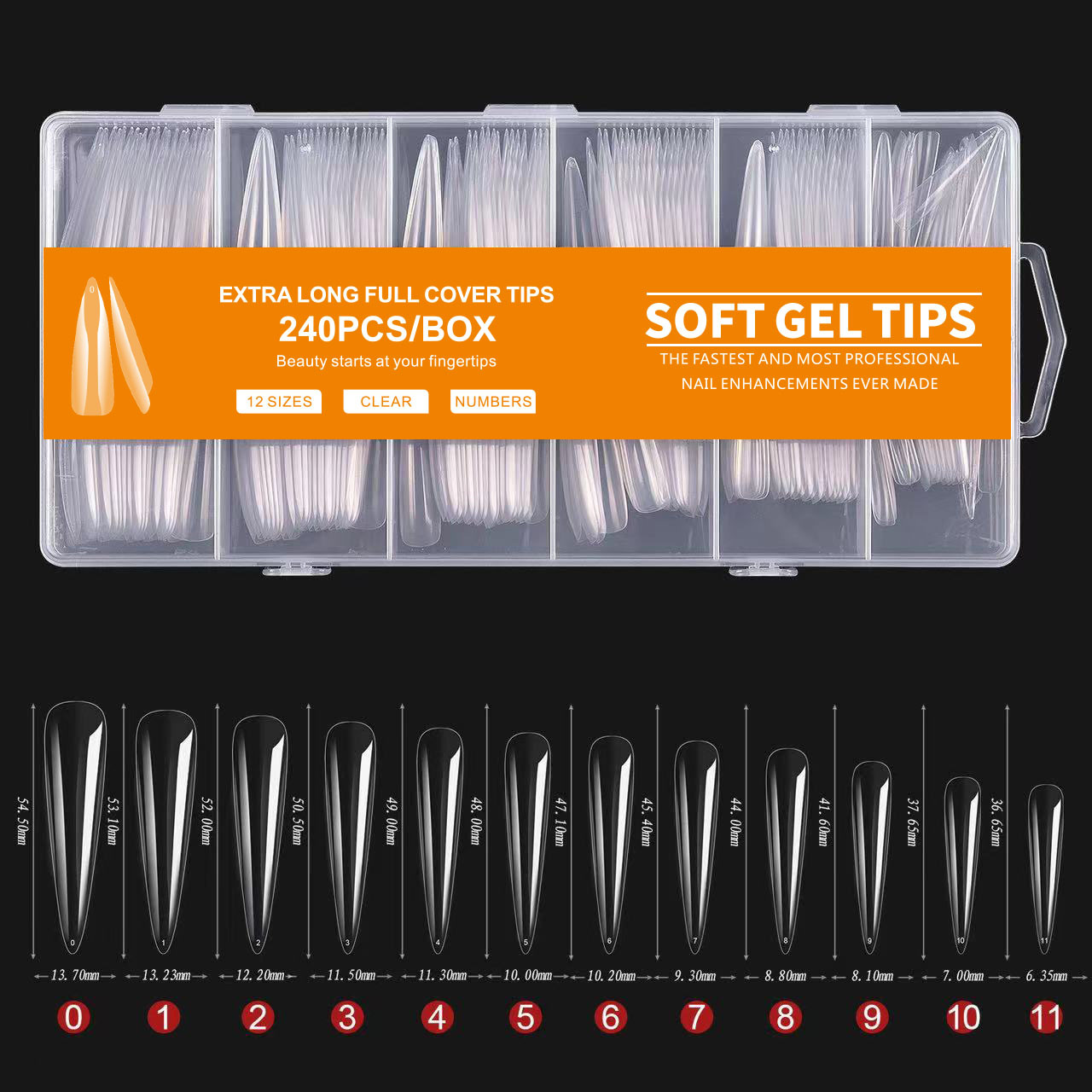 Esmalte de uñas salón de uñas especial ligero esmerilado transparente falso extensión de uñas corto medio de longitud completa medio pegatinas parche de uñas