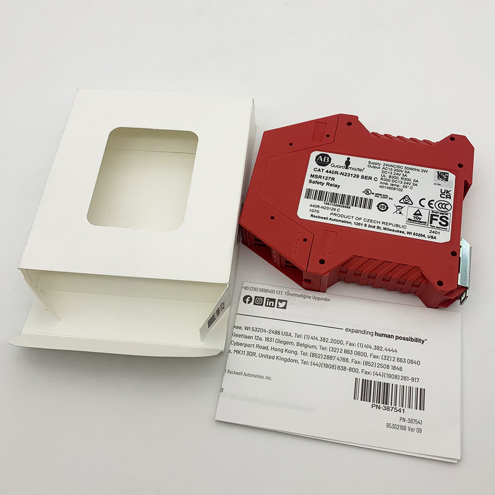 440R-N23129 Safety Relay Rockwell Allen-Bradley New 440RN23129