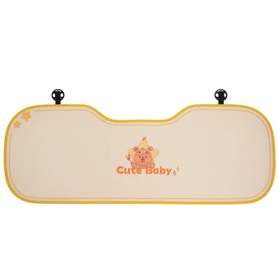 Car Lumbar Support Cushion, Headrest - honeycomb-glasses-bear-seat-cushion-rear