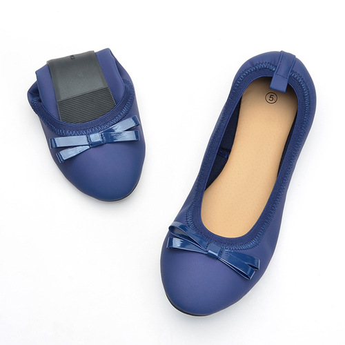 Niuba egg roll shoes  spring and autumn new style shallow mouth single shoes women's bow soft bottom round toe curved shoes shoes