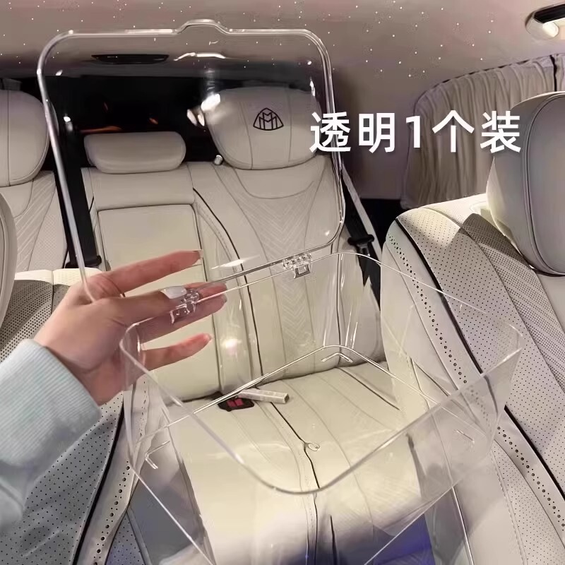 翻盖式桌面收纳盒透明亚克力防尘整理盒卧室宿舍办公室带盖杂物筐|undefined
