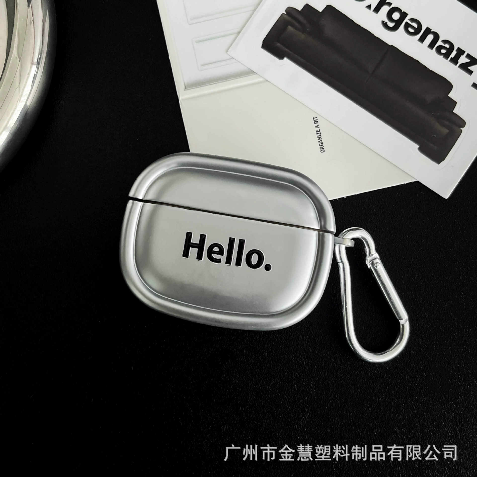 Star Silver-Plated Apple Earphone Case Suitable for AirPods Pro2 with Buckle Wireless Earphone Protective Cover Wholesale Star Silver-Plated Apple Earphone Case Suitable for AirPods Pro2 with Buckle Wireless Earphone Protective Cover Wholesale