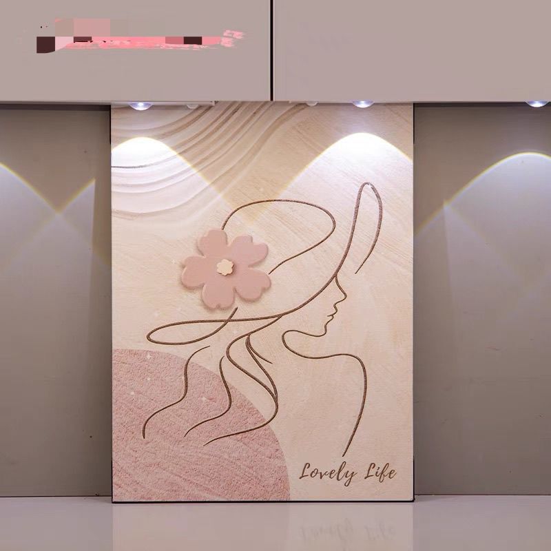 奶油床头餐厅客厅卧室温馨静享花开沙发装饰画高级玄关斗柜摆件画|undefined