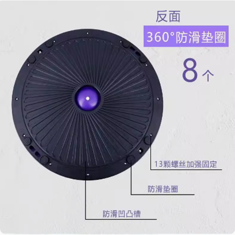 波速球半円形バランスボール、厚みのある防爆ヨガボール、家庭用足踏み式ピラティス統合感覚トレーニング器具卸売|undefined