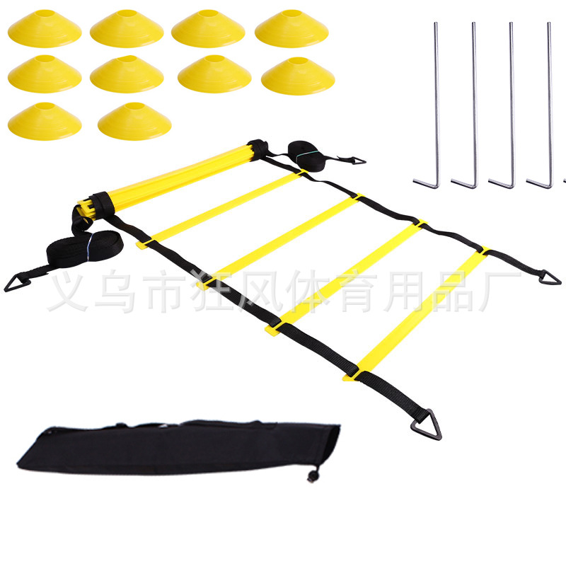 Комплектация 2: 12-секционная лестница длиной 6 м + 10 пластин + гвозди для пола + сумка.