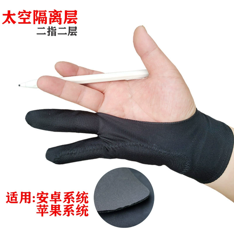Anti-mistouch Touchscreen Glove, Two-Finger Design, Breathable 1–4 Layer, Sizes XS–L