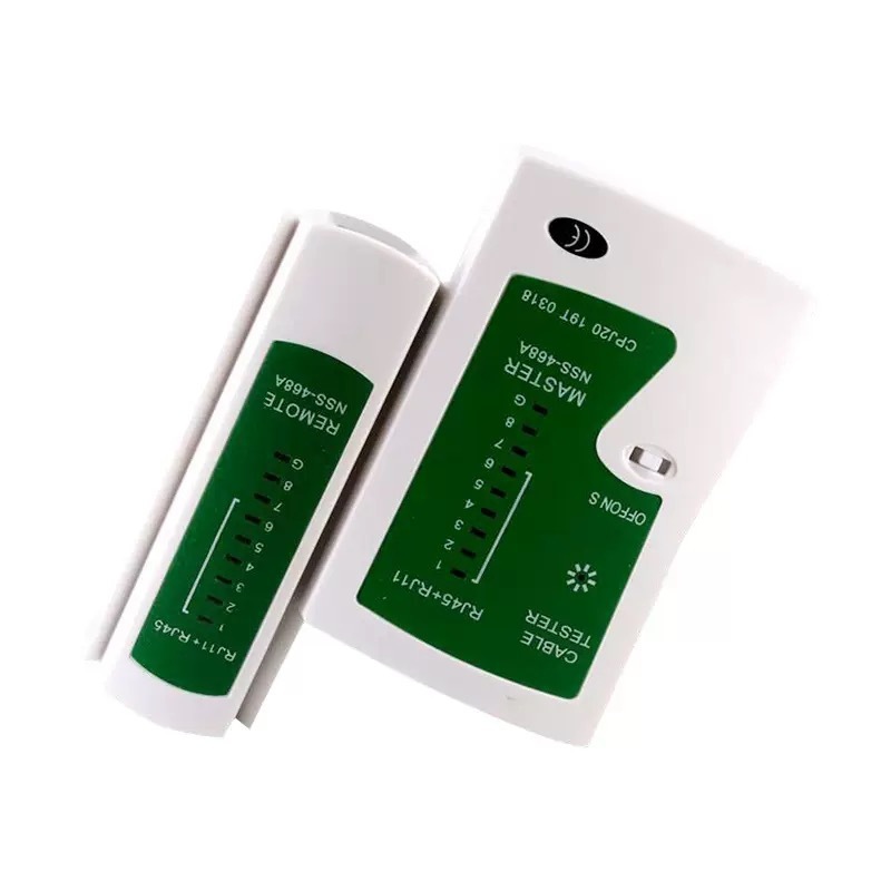 Network Tester Rj45 Network Cable/Rj11 Telephone Line Detector Line Tester Network Tool Telephone Line Test