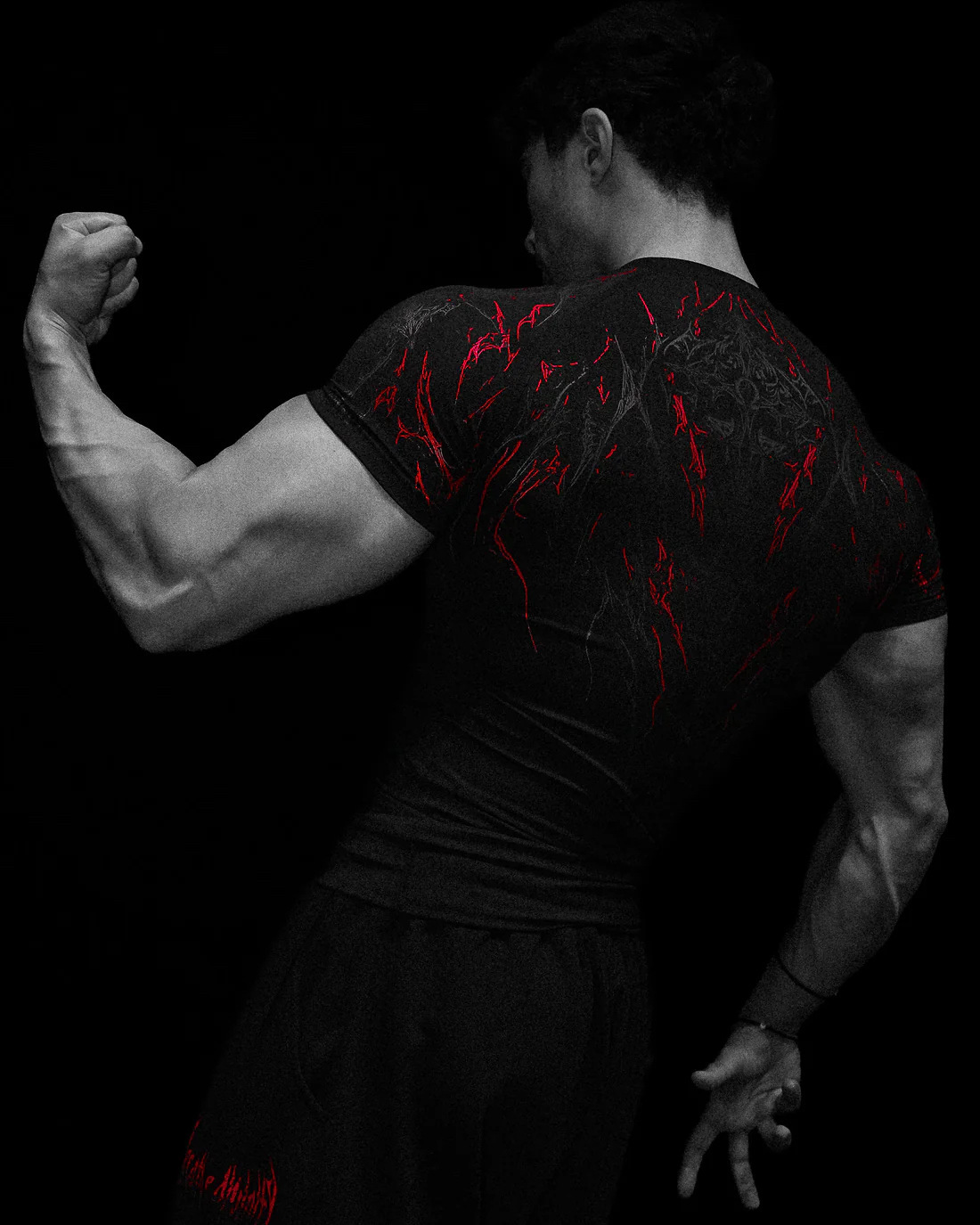 Black---red and black printing