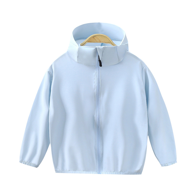UPF50 + niños de protección solar ropa nylon verano nuevos niños y niñas sombrero ala protección UV piel ropa padre-niño al aire libre