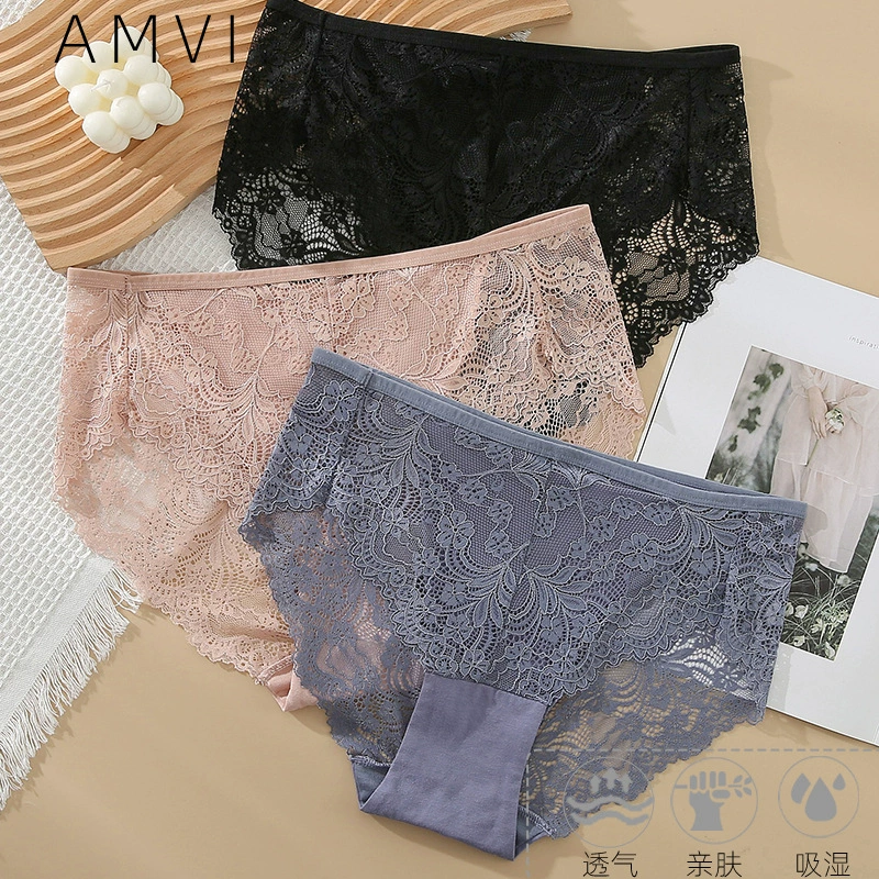 Высокий пояс lace shaping трусики, дышащий хлопковый гелле, подъем бедер, плюс-размеры